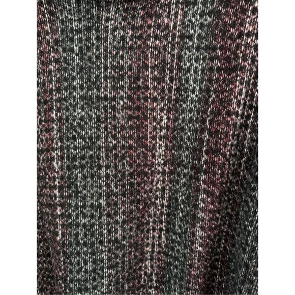 Pure Jill Women's Oversized Turtleneck Pullover Sweater Red Black Medium/Large‎ - Picture 5 of 7